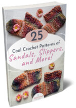 25 Cool Crochet Patterns of Sandals, Slippers and More