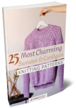 25 Most Charming Sweater & Cardigan Knitting Patterns
